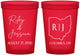 Custom Wedding 16 oz Translucent Cups - Ohio | 134