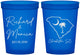 Custom Wedding 16 oz Translucent Cups - South Carolina | 139