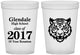 Custom Class Reunion 16 oz Translucent Cups - Class Of 2017 10 Year | 140000