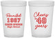Custom Class Reunion 16 oz Translucent Cups - Class Of 1987 40 Year | 140003