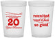 Custom Class Reunion 16 oz Translucent Cups - Class Of 2007 20 Year | 140011