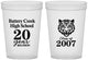 Custom Class Reunion 16 oz Translucent Cups - Class Of 2007 20 Year | 140016