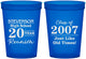Custom Class Reunion 16 oz Translucent Cups - Class Of 2007 20 Year | 140026