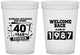 Custom Class Reunion 16 oz Translucent Cups - Class Of 1987 40 Year | 140028