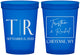Custom Wedding 16 oz Translucent Cups - Wyoming | 149