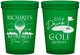 Custom Retirement 16 oz Translucent Cups - Eat Drink Golf Repeat | 150006