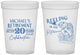 Custom Retirement 16 oz Translucent Cups - Fishing Reeling In | 150007
