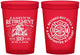 Custom Retirement 16 oz Translucent Cups - Firefighter | 150016