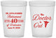 Custom Retirement 16 oz Translucent Cups - Doctor | 150017