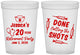 Custom Retirement 16 oz Translucent Cups - Nurse | 150026