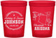 Custom Wedding 16 oz Translucent Cups - Arizona | 152