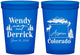 Custom Wedding 16 oz Translucent Cups - Colorado | 155