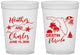 Custom Wedding 16 oz Translucent Cups - Florida | 158