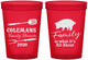 Custom Family Reunion 16 oz Translucent Cups - Bbq Barbeque | 160002