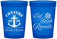 Custom Family Reunion 16 oz Translucent Cups - Cruise Anchor | 160028