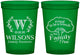 Custom Family Reunion 16 oz Translucent Cups - Monogram Tree | 160056