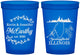 Custom Wedding 16 oz Translucent Cups - Illinois | 162