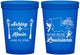 Custom Wedding 16 oz Translucent Cups - Louisiana | 167