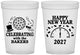 Custom New Years 16 oz Translucent Cups - 2027 Countdown | 170010