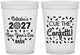 Custom New Years 16 oz Translucent Cups - 2027 Nye Confetti | 170012