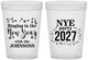 Custom New Years 16 oz Translucent Cups - 2027 Ringing In | 170013