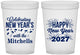 Custom New Years 16 oz Translucent Cups - 2027 Nye Confetti | 170015