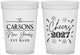 Custom New Years 16 oz Translucent Cups - 2027 Cheers | 170018