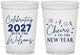 Custom New Years 16 oz Translucent Cups - 2027 Cheers | 170019