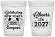 Custom New Years 16 oz Translucent Cups - 2027 Cheers | 170024