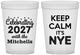 Custom New Years 16 oz Translucent Cups - 2027 Nye | 170025