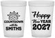 Custom New Years 16 oz Translucent Cups - 2027 Countdown | 170026