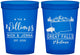 Custom Wedding 16 oz Translucent Cups - Montana | 175