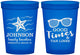 Custom Family Vacation 16 oz Translucent Cups - Good Times Tan Lines | 180003