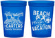 Custom Family Vacation 16 oz Translucent Cups - Relax We Are On Vacation | 180006