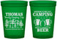 Custom Family Vacation 16 oz Translucent Cups - Camping Park | 180013