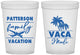 Custom Family Vacation 16 oz Translucent Cups - Vaca Mode Trip | 180054