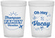 Custom Family Vacation 16 oz Translucent Cups - Beach | 180056