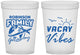 Custom Family Vacation 16 oz Translucent Cups - Vacay Vibes | 180057