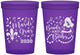 Custom Mardi Gras 16 oz Translucent Cups - Beads And Boobs | 190005