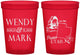 Custom Wedding 16 oz Translucent Cups - Utah | 193