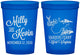 Custom Wedding 16 oz Translucent Cups - West Virginia | 197
