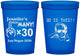 Custom Birthday 16 oz Translucent Cups - 30th | 20000