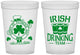 Custom St Patricks Day 16 oz Translucent Cups - Irish Drinking Team | 200006