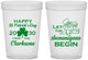 Custom St Patricks Day 16 oz Translucent Cups - Shenanigans Leprechaun | 200011