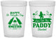 Custom St Patricks Day 16 oz Translucent Cups - Lets Get The Paddy Started | 200014