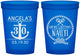 Custom Birthday 16 oz Translucent Cups - 30th Nautical | 20010