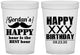 Custom Birthday 16 oz Translucent Cups - 30th | 20013