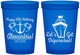 Custom Birthday 16 oz Translucent Cups - 30th Shipwrecked | 20026