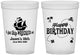 Custom Birthday 16 oz Translucent Cups - 18th Shipwrecked | 20028