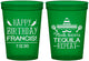 Custom Birthday 16 oz Translucent Cups - Fiesta Siesta Tequila | 20030